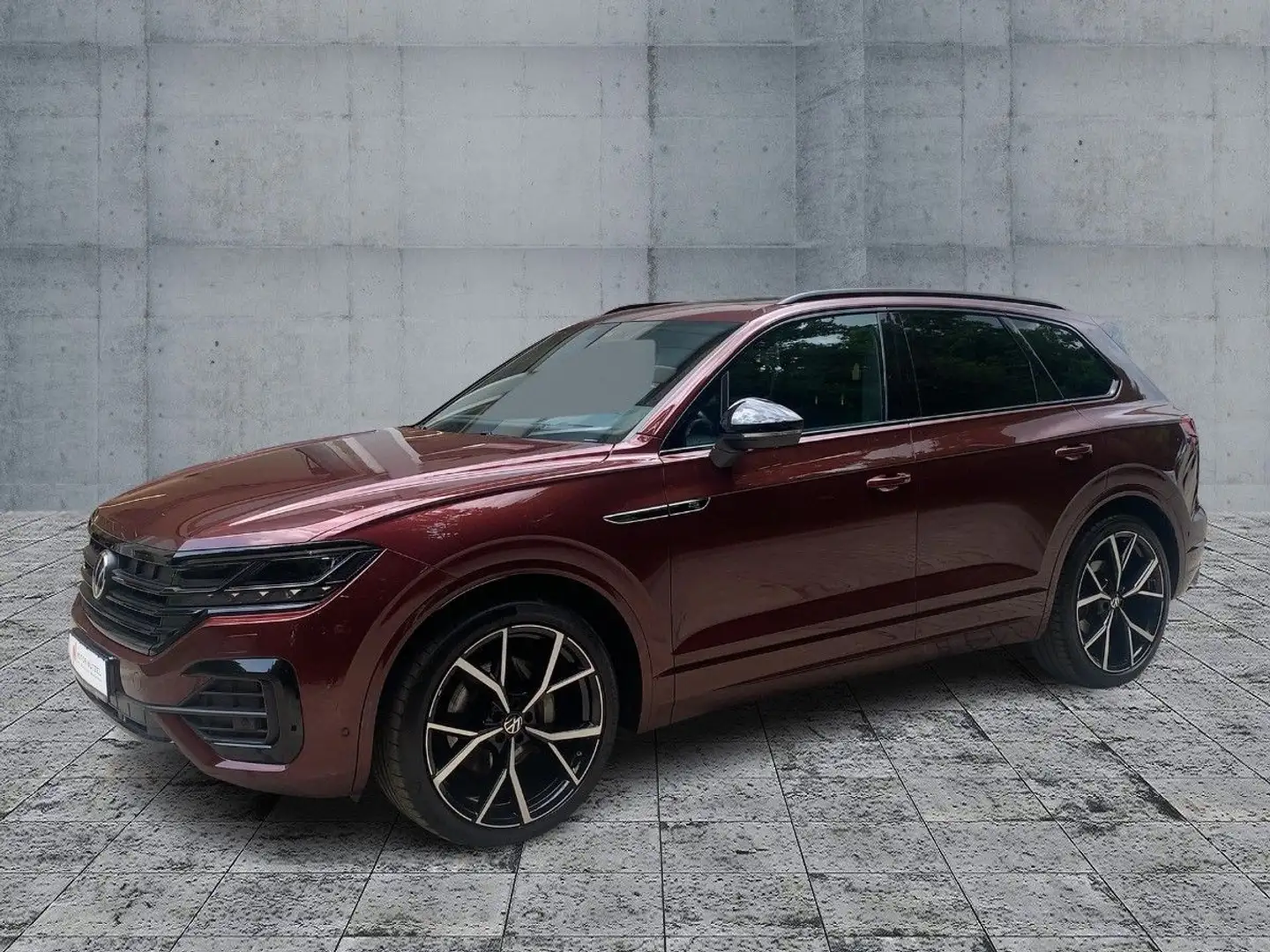 Volkswagen Touareg 3.0 TDI 4M R-LINE MATRIX+AIR+NAVI+AHK Rojo - 2