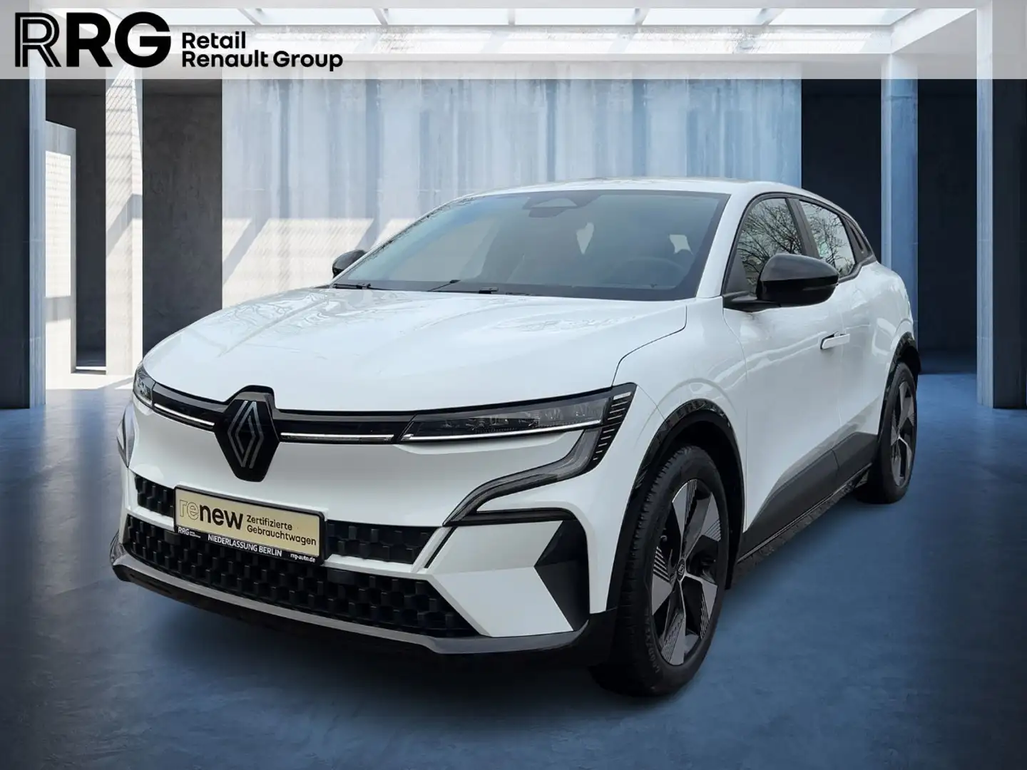 Renault Megane E-Tech EV60 220 Equilibre Blanc - 1
