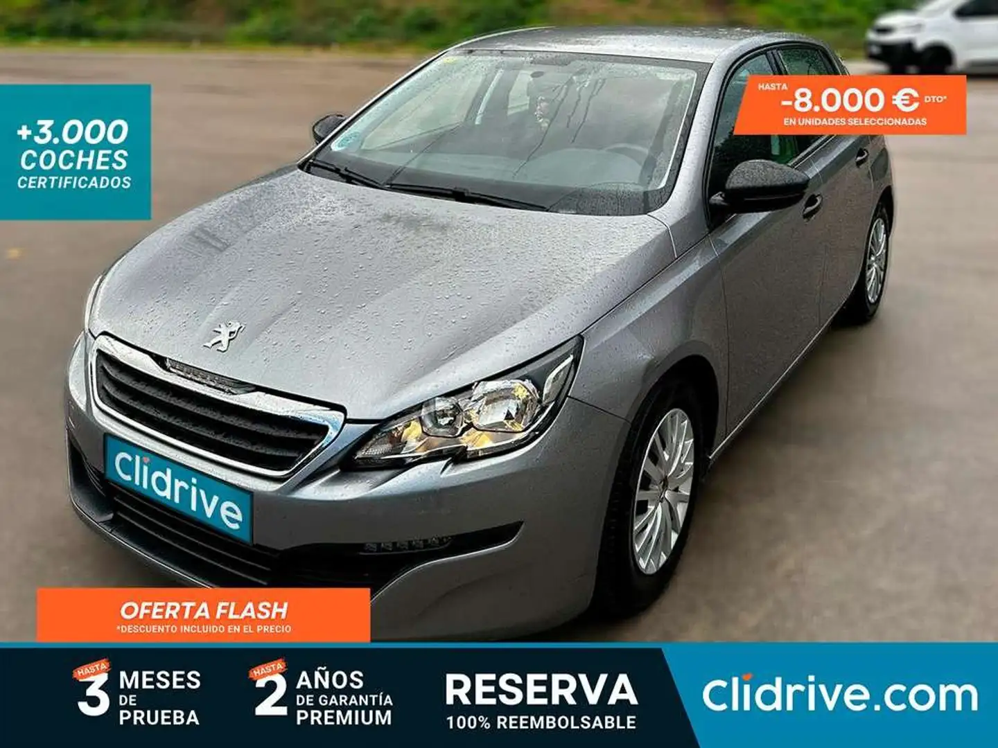 Peugeot 308 SW 1.6 BlueHDi Active 120 Gris - 1