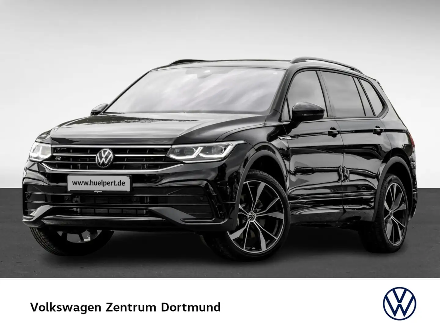Volkswagen Tiguan Allspace 2.0 R-LINE 4X4 LEDER PANO AHK 20Z Zwart - 1