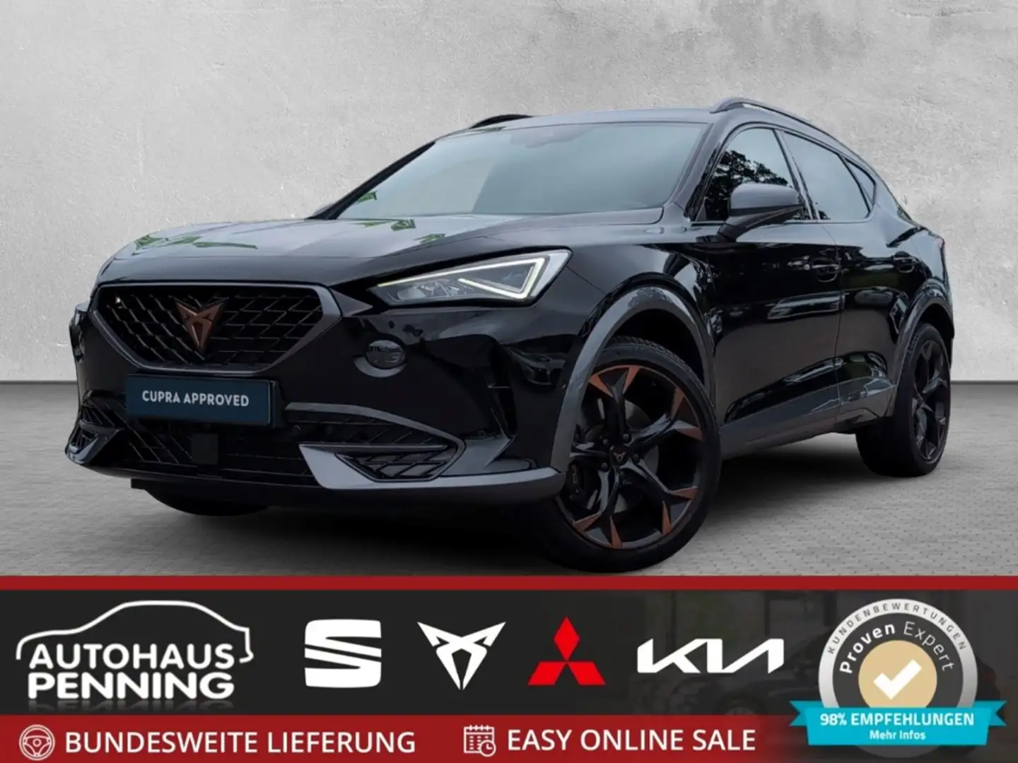 CUPRA Formentor VZ 2.0 TSI 4Drive ACC LED AHK BEATS FULL LINK Schwarz - 1