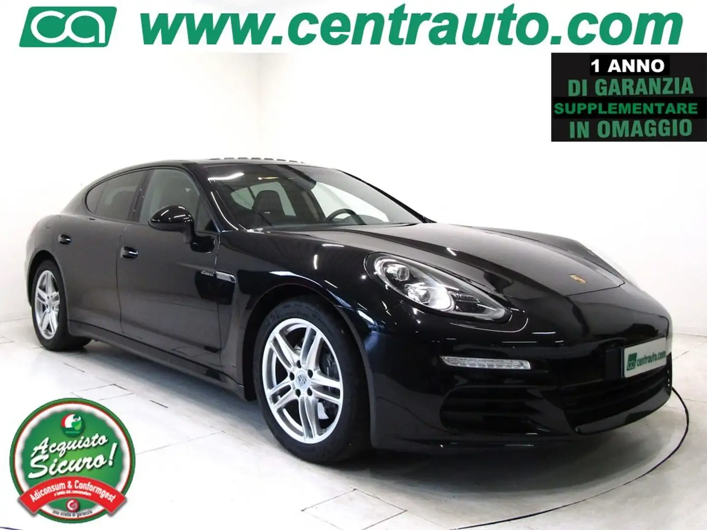 Porsche Panamera 3.0 Diesel Aut. * PELLE * TETTO APRIBILE * Noir - 1