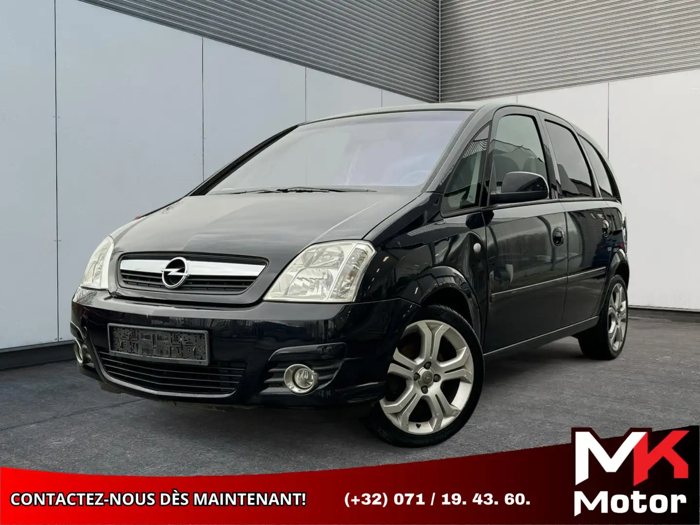Opel Meriva 1.8 ESSENCE 125 CV 1ER PROPRIÉTAIRE Noir - 1