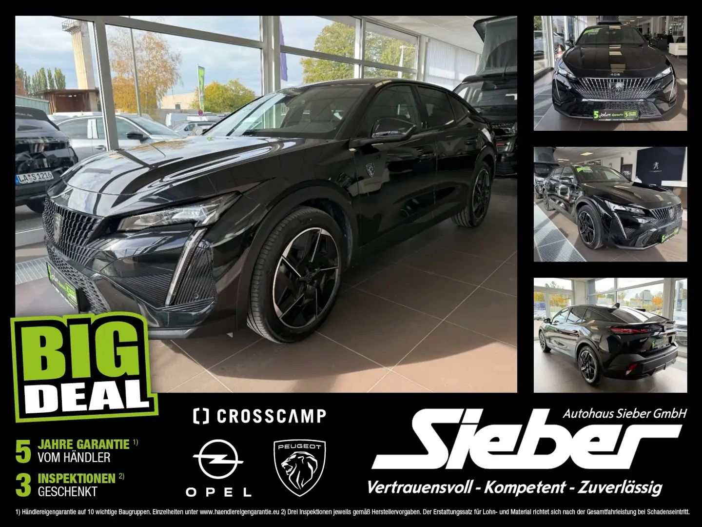 Peugeot 408 1.2 Puretech 130 GT Navi*Kamera*Sitzhzg Nero - 1