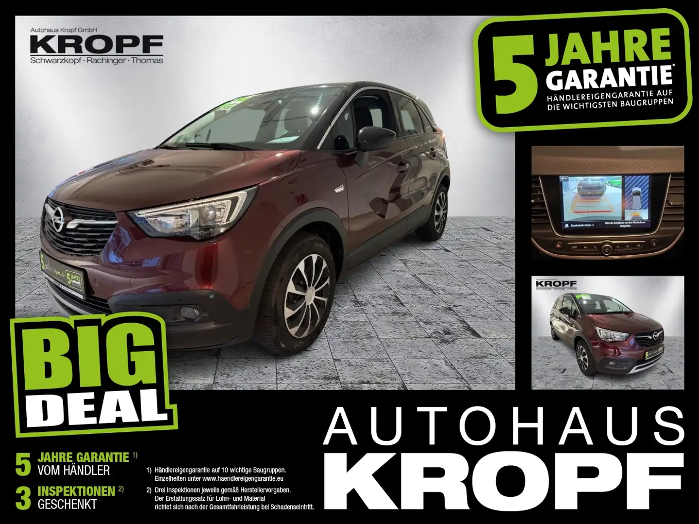 Opel Crossland 1.2 Turbo Innovation Navi+SHZ+2xKlima Braun - 1