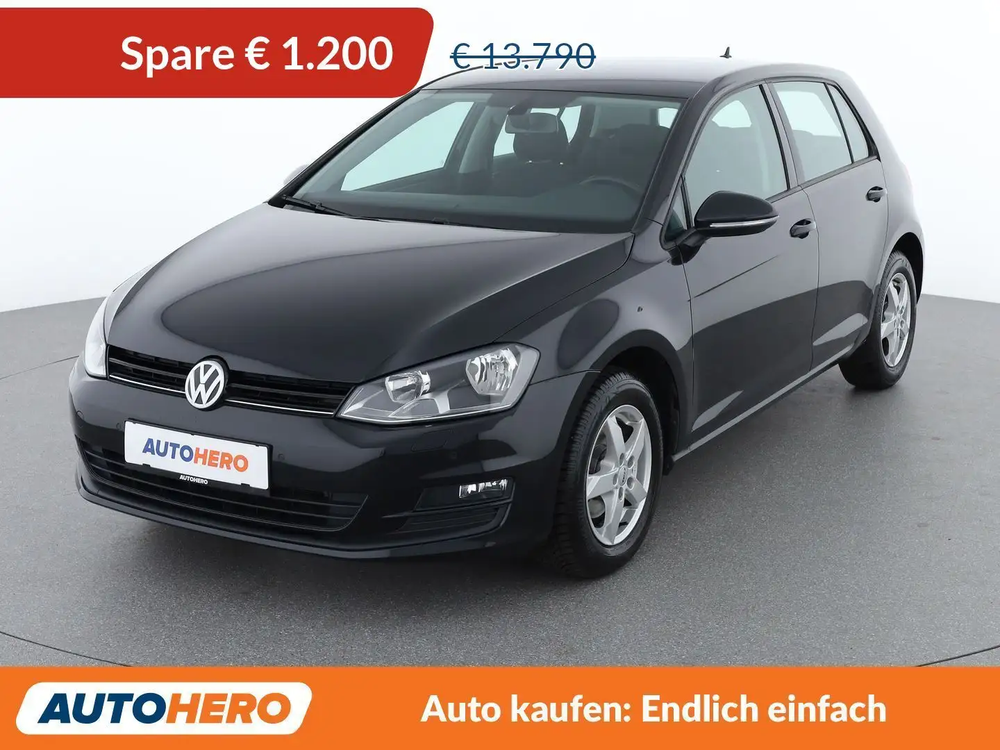 Volkswagen Golf 1.2 TSI Rabbit BMT. *TEMPO*PDC*CARPLAY&AUTO* Schwarz - 1