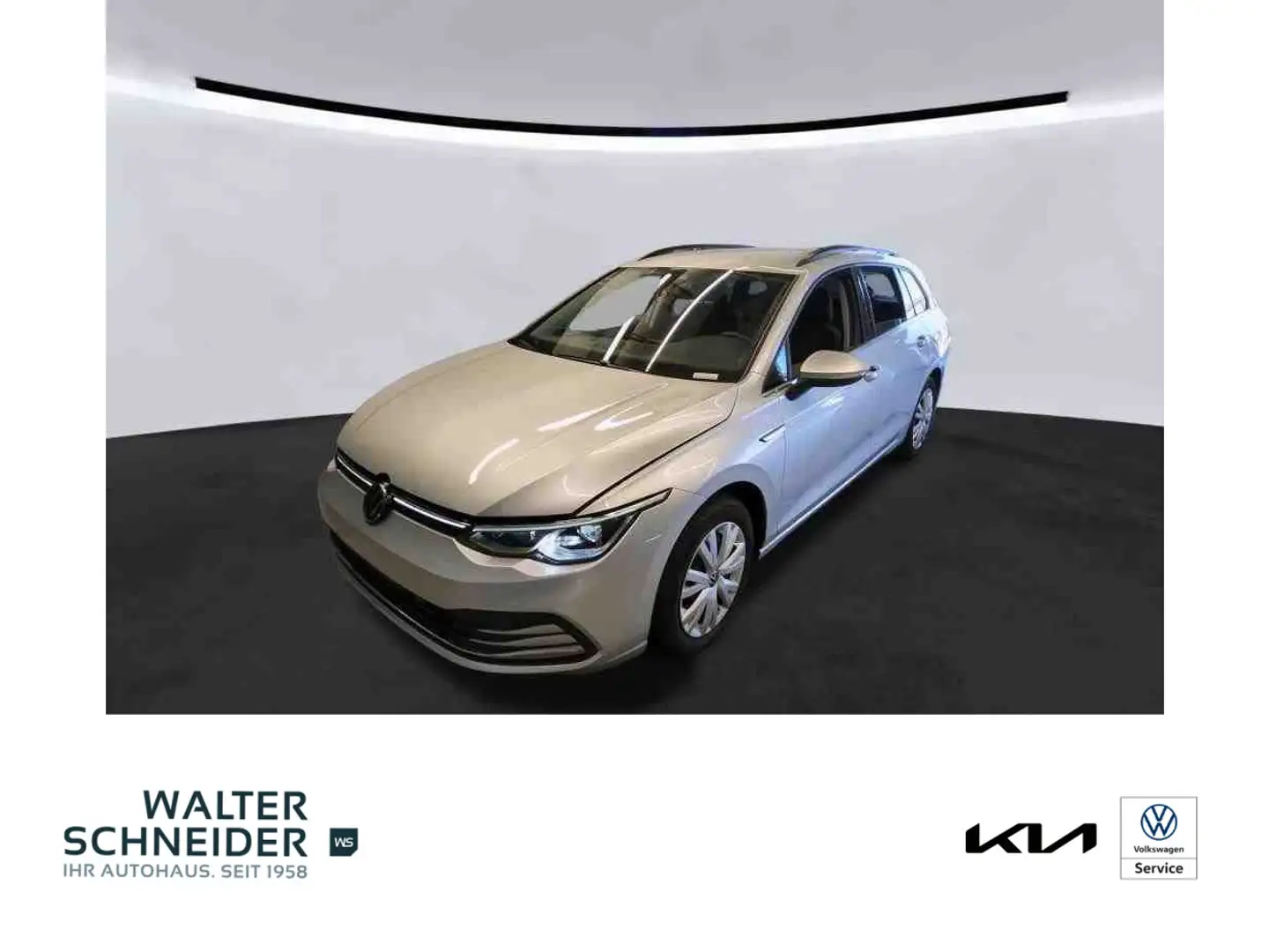 Volkswagen Golf Variant 2,0 l TDI DSG AHK Navi LED ACC SHZ Silber - 1