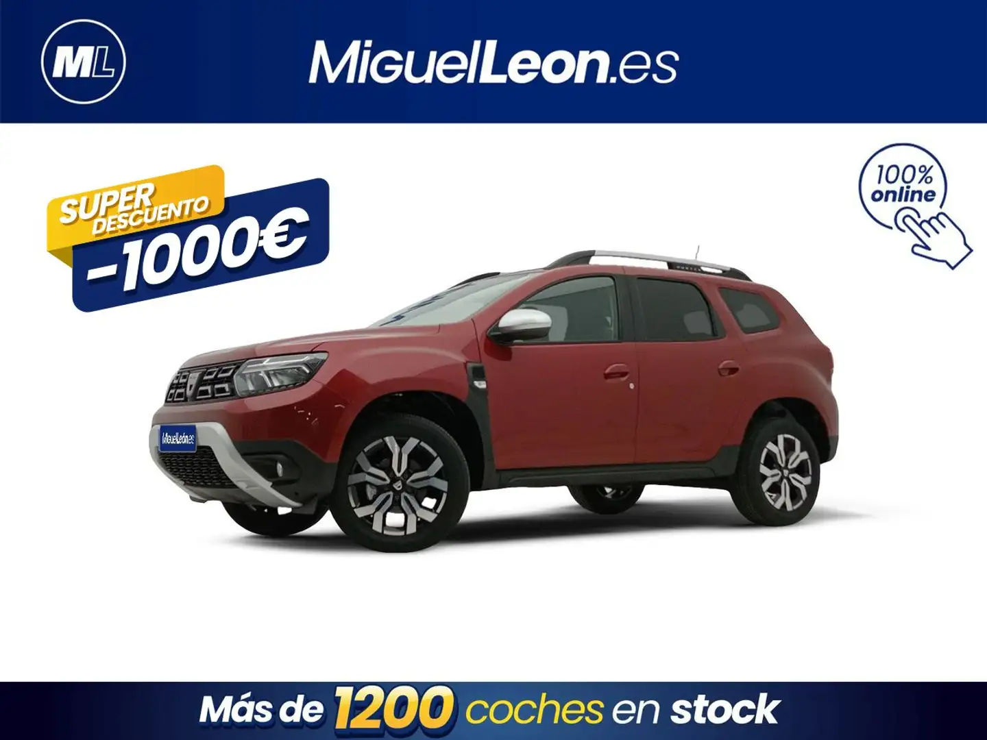 Dacia Duster Prestige Go TCE 74kW(100CV) ECO-G 4X2 Rojo - 1