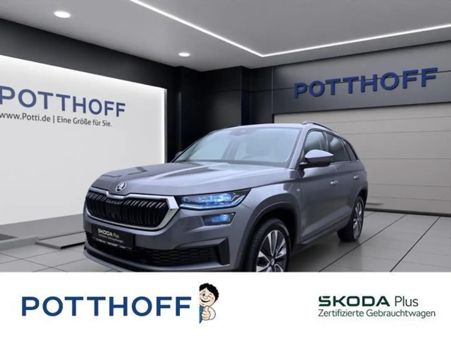 Skoda Kodiaq 2.0 TDI DSG TOUR KAMERA PDC MATRIX ACC Grau - 1
