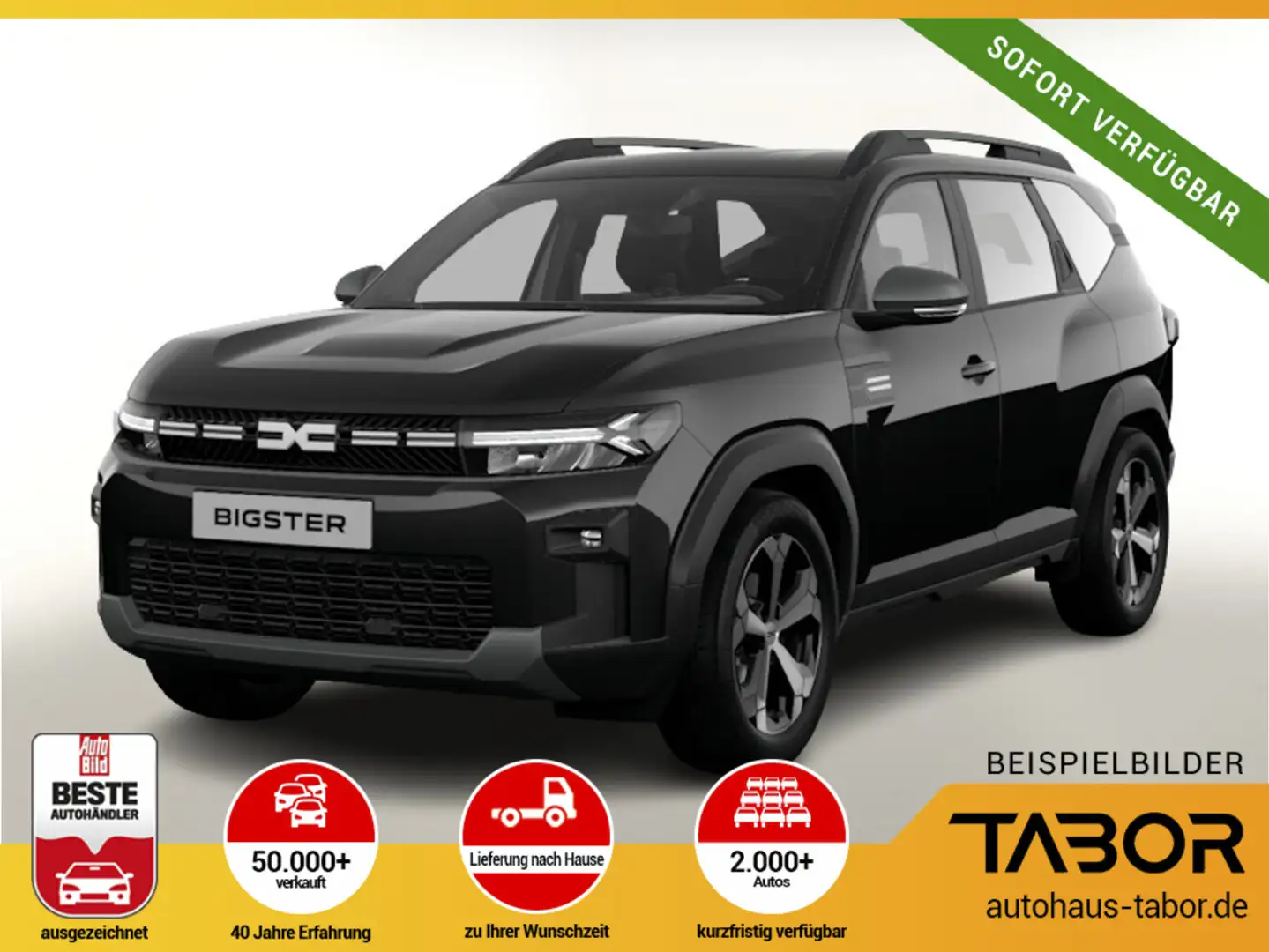 Dacia Bigster Journey TCe 140 el Heckkl Kam PDC vo/hi Noir - 1