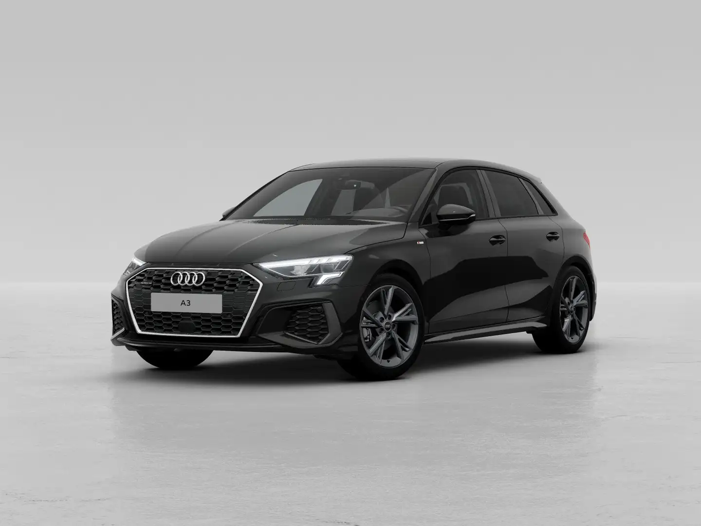 Audi A3 40 TFSI Q 2x S LINE LED PDC STHZG P Schwarz - 2