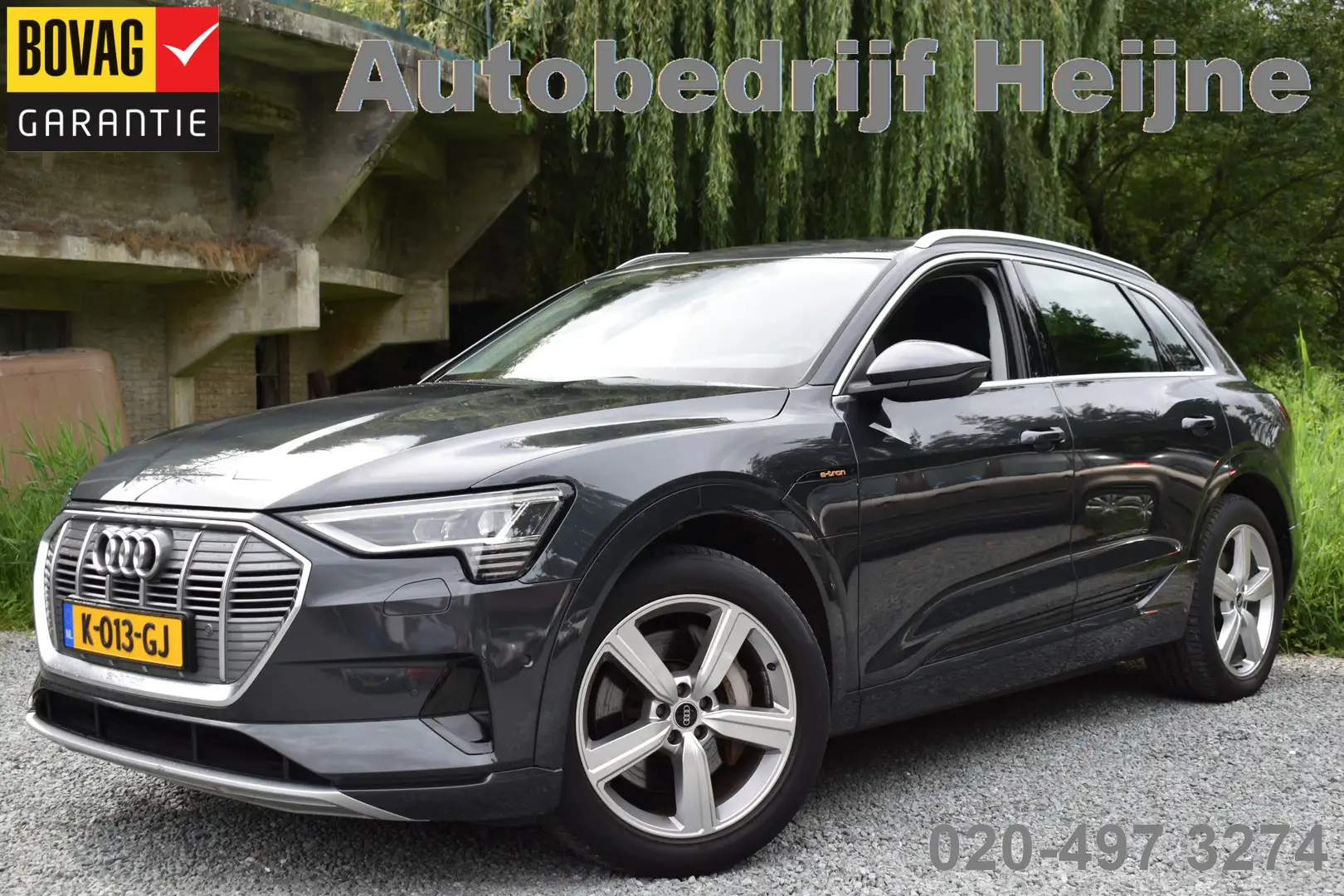 Audi e-tron 50 QUATTRO BUSINESS EDITION 71 kWh CAMERA/MEMORY/L Grijs - 1