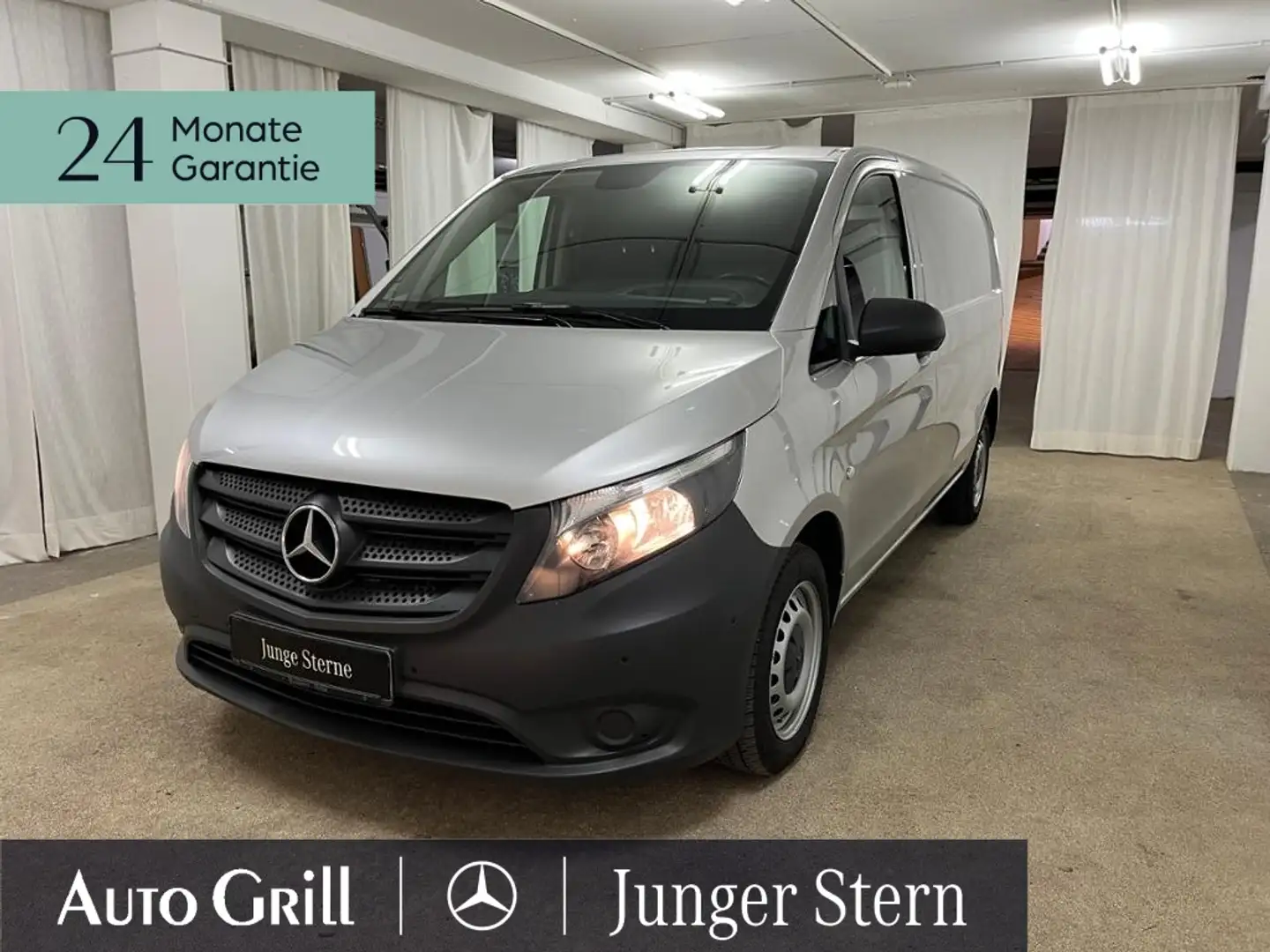 Mercedes-Benz Vito 114 Kasten 9G Automatik Standhzg AHK Argent - 1