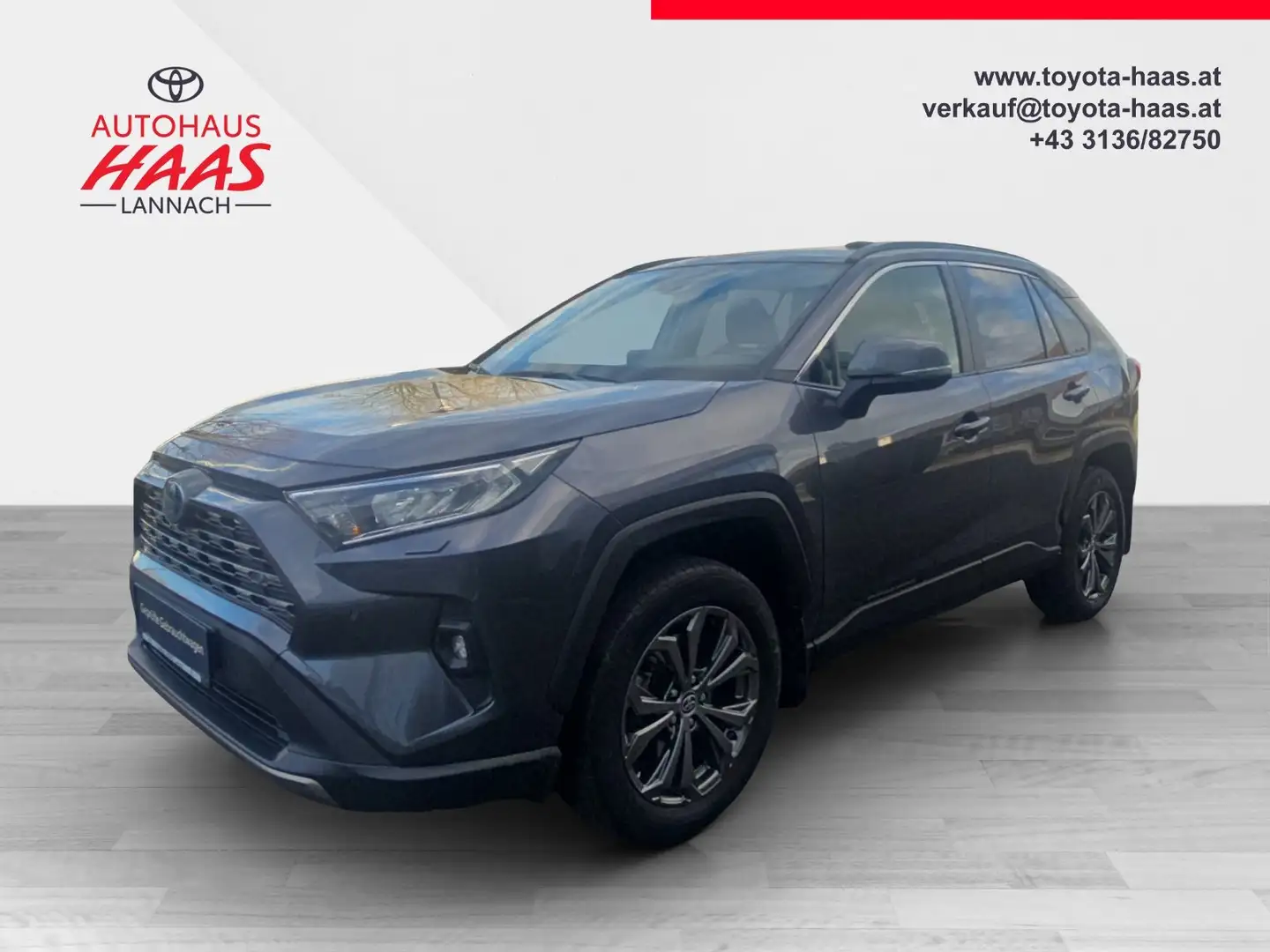Toyota RAV 4 RAV4 2,5 HSD ActiveDrive AWD Grau - 1