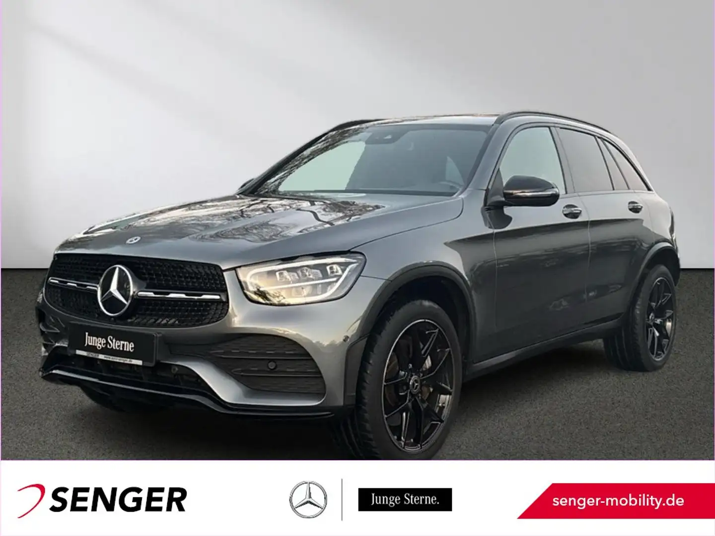 Mercedes-Benz GLC 300 de 4M Rückfahrkamera Distronic LED AHK Gris - 1