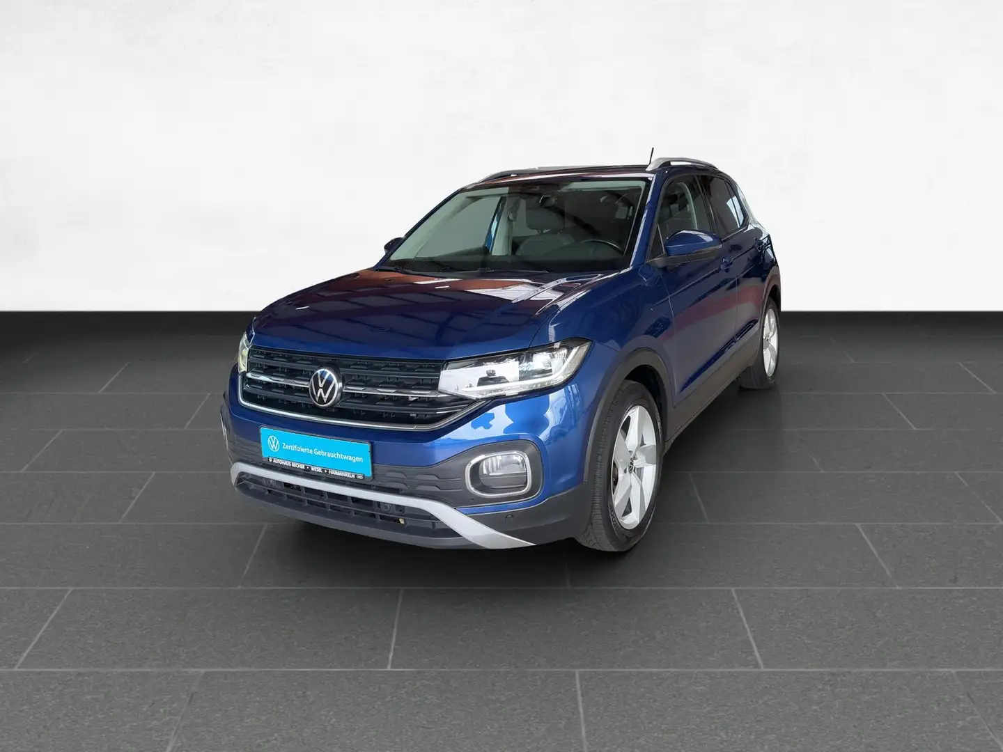 Volkswagen T-Cross Style 1.0 TSI DSG /Navi/LED/Rückfahrkam Blau - 2