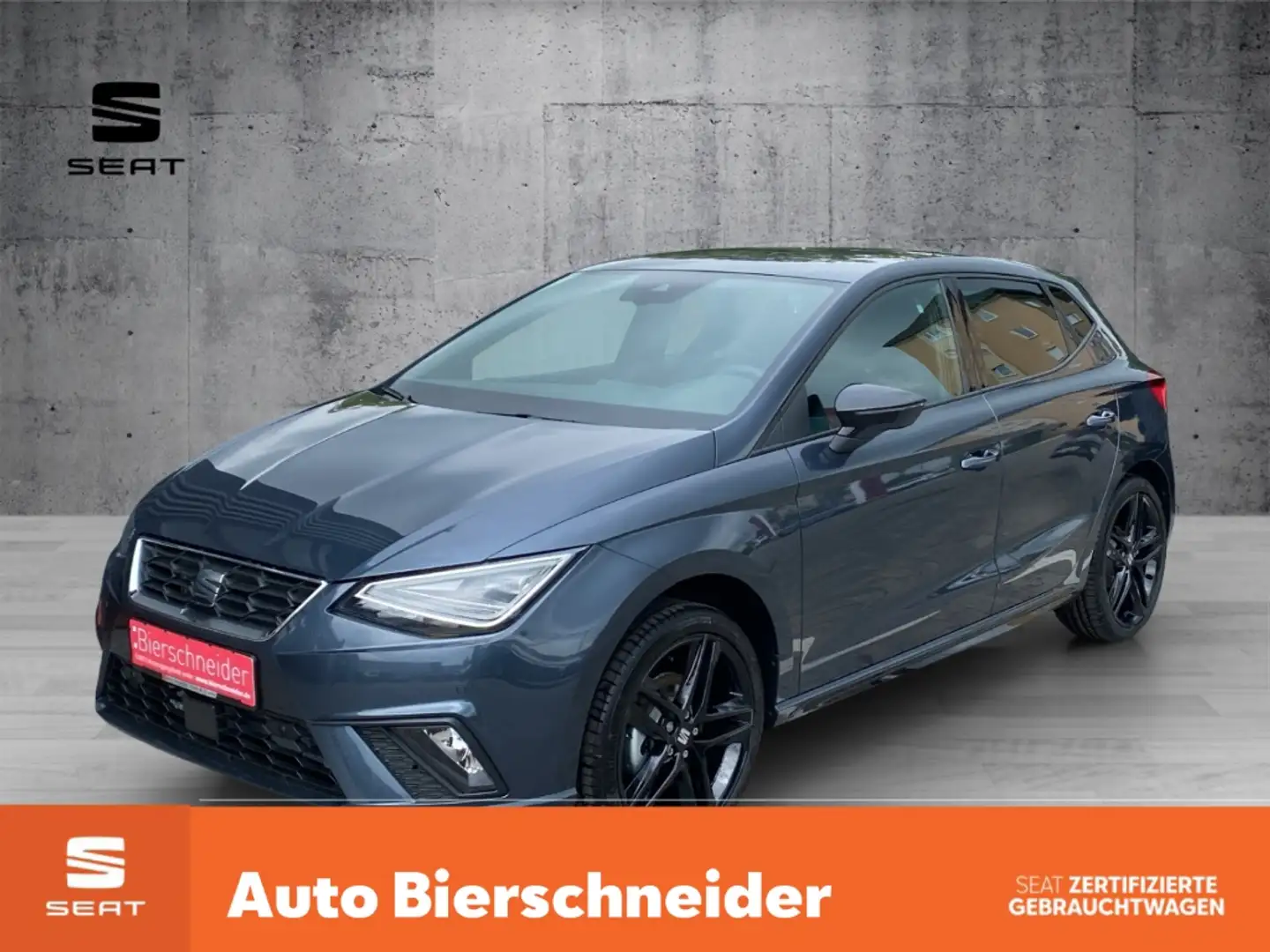 SEAT Ibiza FR 1.5 TSI DSG Black Edition 18 LED Navi Kessy WP Grau - 1