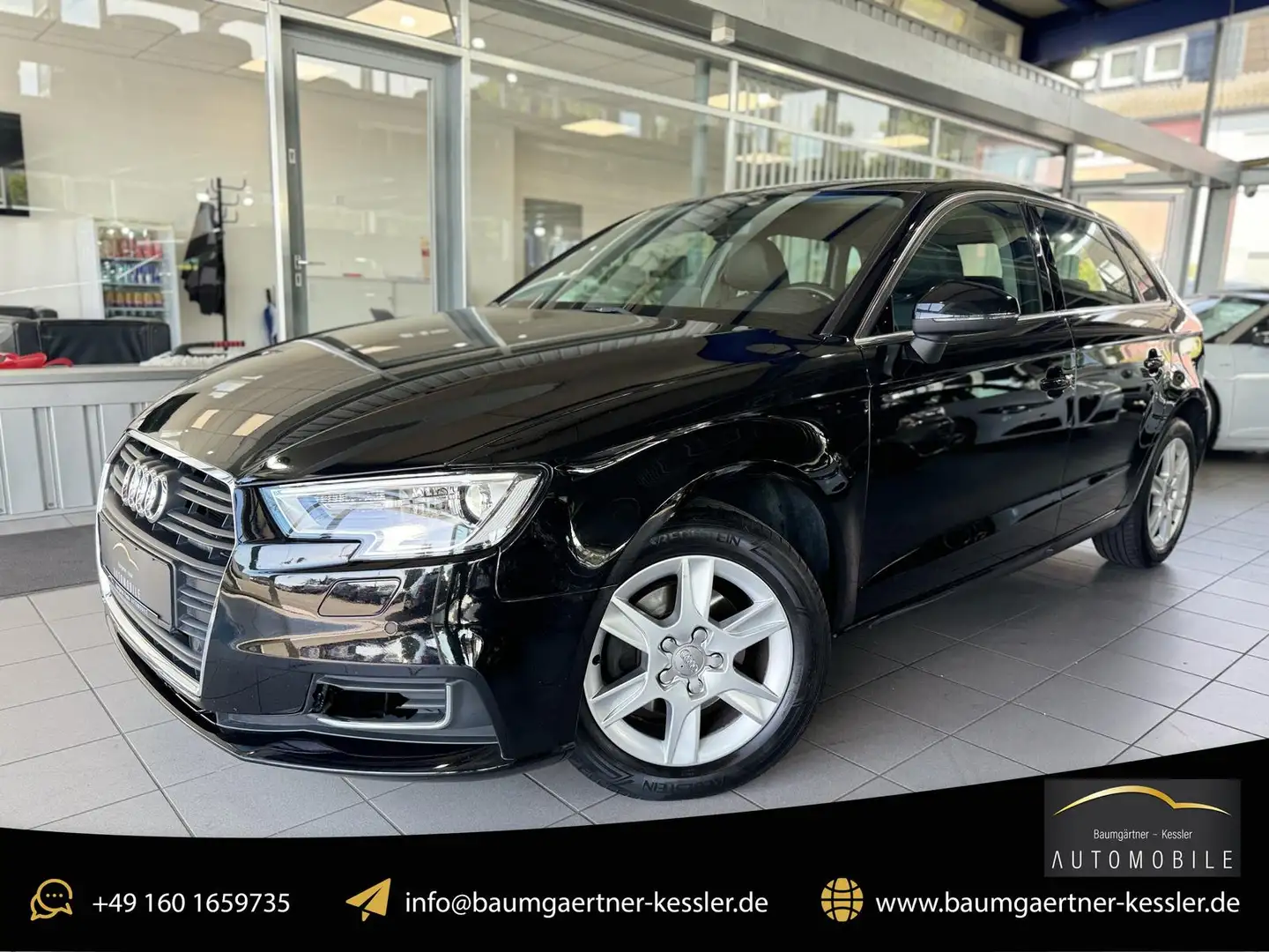 Audi A3 Sportback design 1.6 TDI BI-XENON PDC NAVI Schwarz - 1