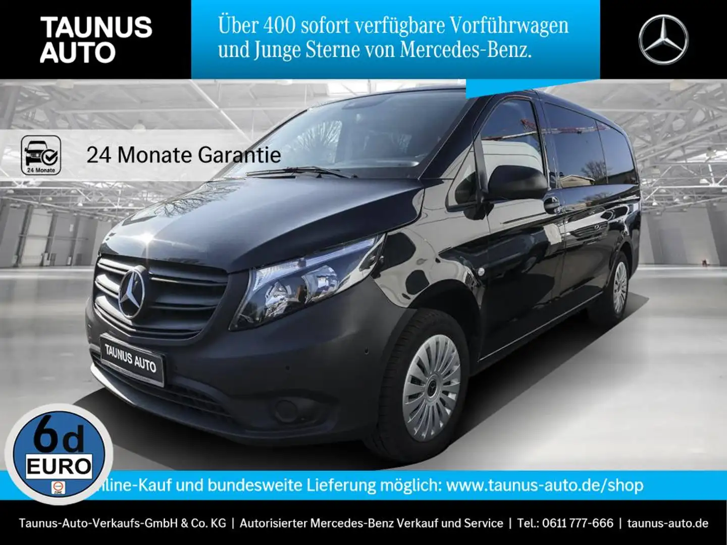 Mercedes-Benz Vito Tourer 116 Automaik Parkpaket Distronic Noir - 1