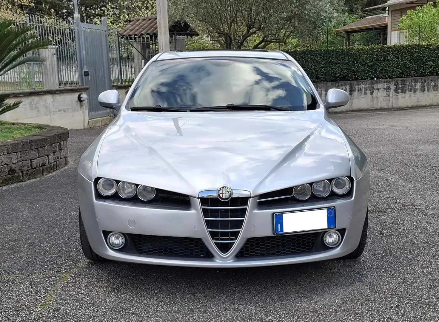 Alfa Romeo 159 3.2 JTS Q4 V6 Exclusive 4x4 /Tettuccio Apribile Zilver - 2