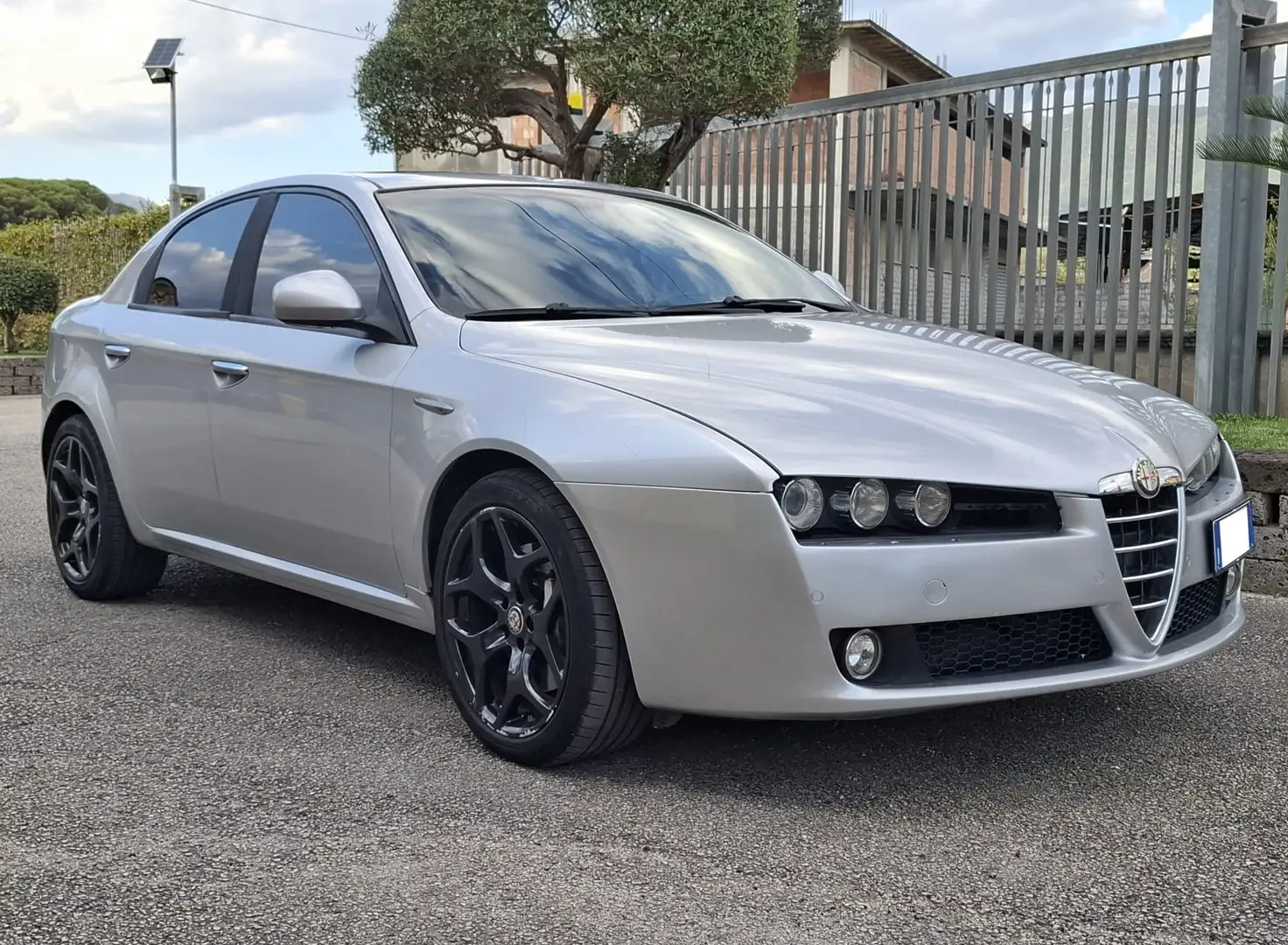 Alfa Romeo 159 3.2 JTS Q4 V6 Exclusive 4x4 /Tettuccio Apribile Zilver - 1