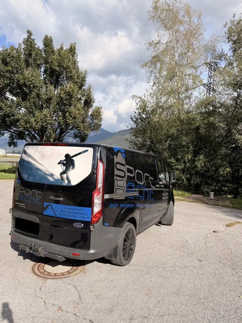 Ford Transit Custom Kasten 2,2 TDCi L1H2 250 Basis Schwarz - 2