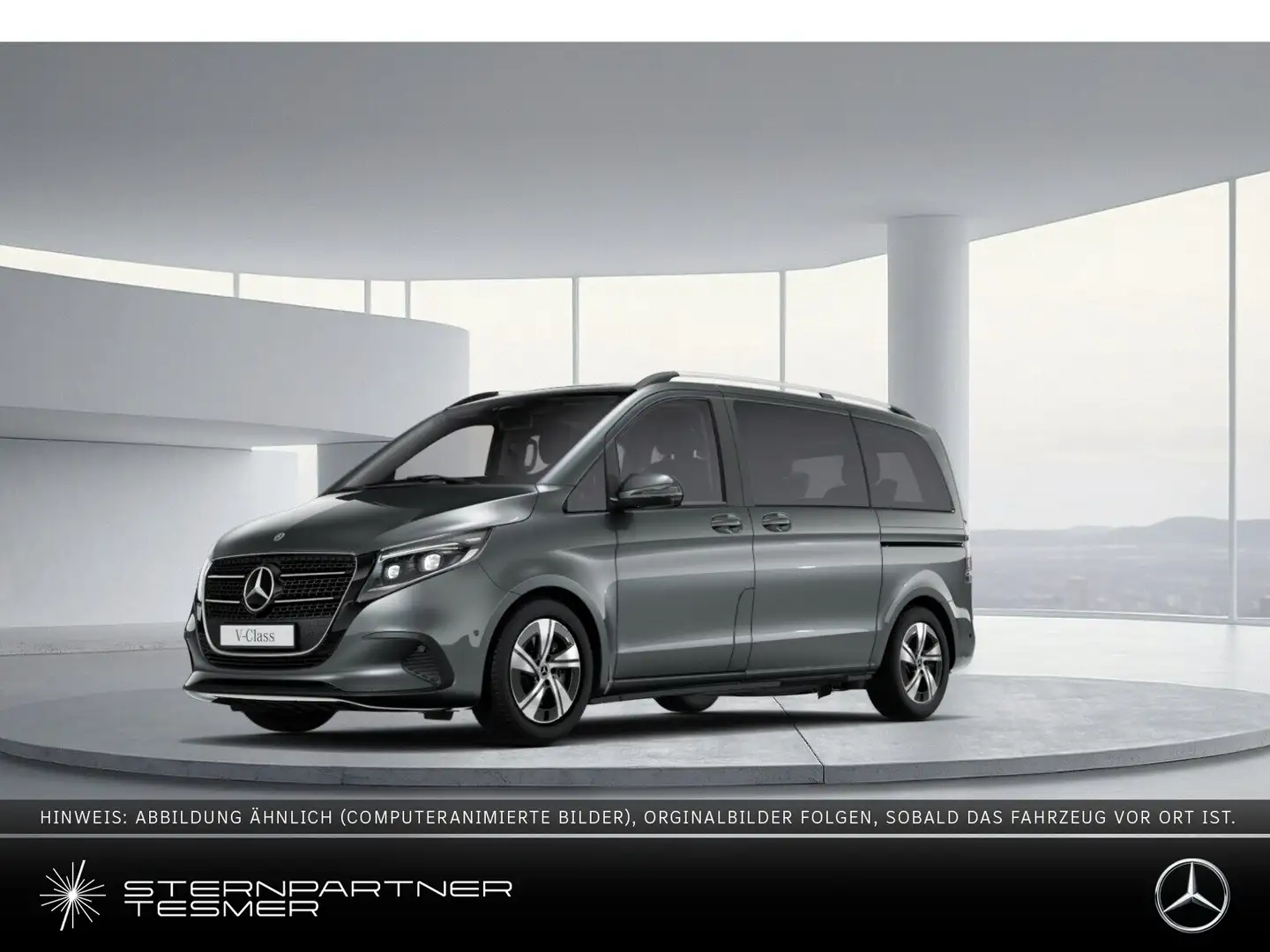 Mercedes-Benz V 250 d STYLE, KOMPAKT - AHK! STANDHEIZ.! 360°! Grigio - 1
