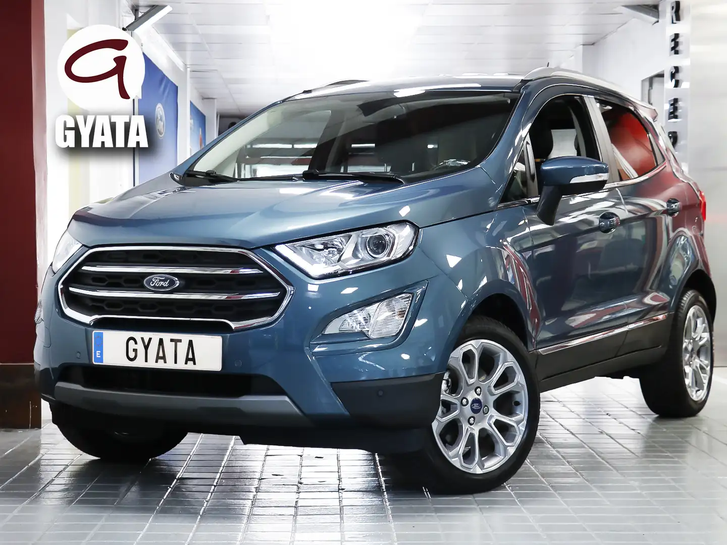 Ford EcoSport 1.0 EcoBoost Titanium 125 Azul - 1