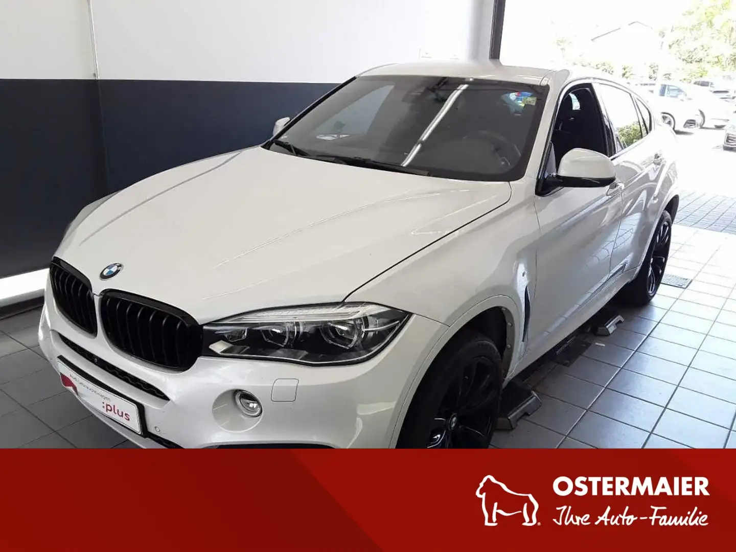 BMW X6 xDrive 30d 258PS HUD.KAMERA.SHZG.2xPDC Blanc - 1