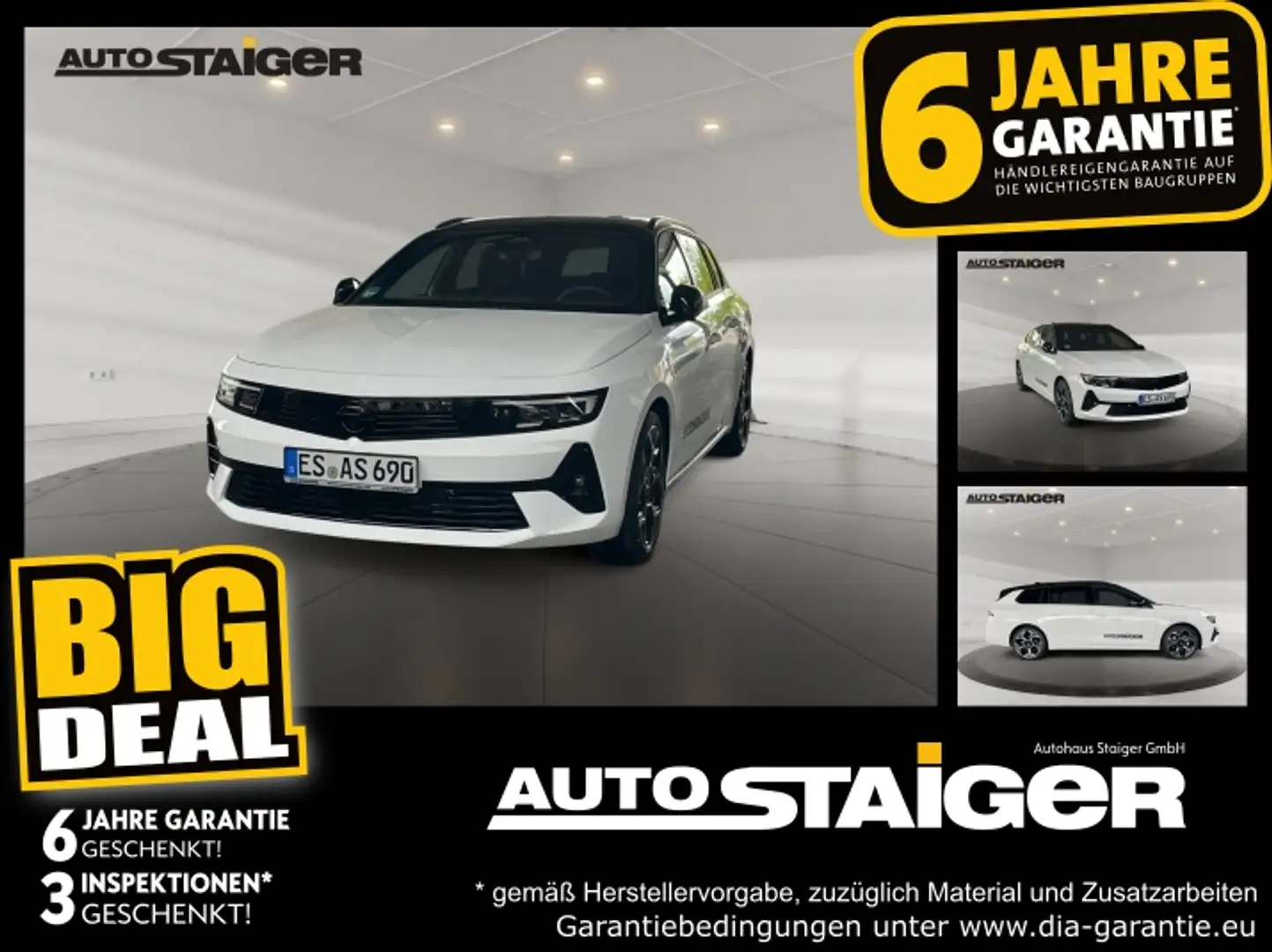 Opel Astra L Sports Tourer 1.2 Turbo GS Line ACC FLA Wit - 1