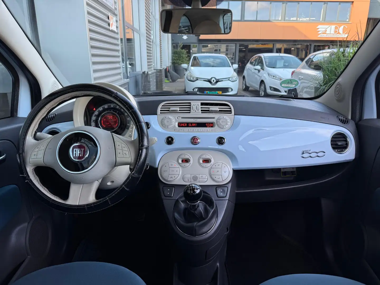 Fiat 500 1.2 Pop Clima LMV Blauw - 2