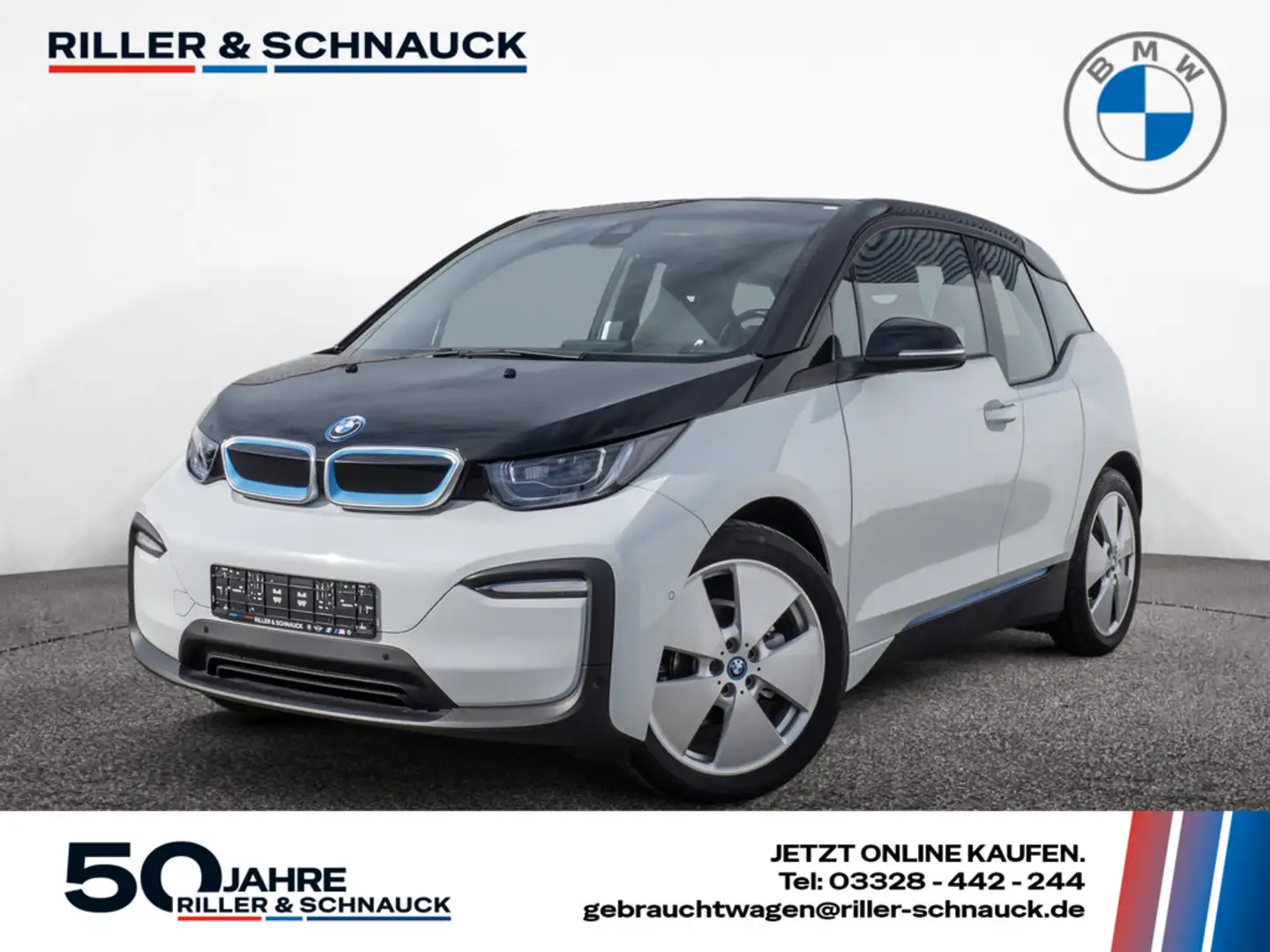 BMW i3 120Ah peak 125 kW NAVI+KAM+KLIMAAUT+LED+SH Weiß - 1
