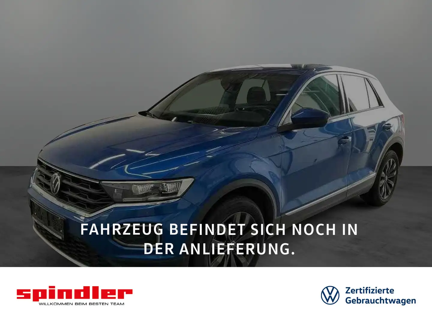Volkswagen T-Roc Sport 1.5 TSI DSG / Standh, LED, RFK, ACC Blau - 1