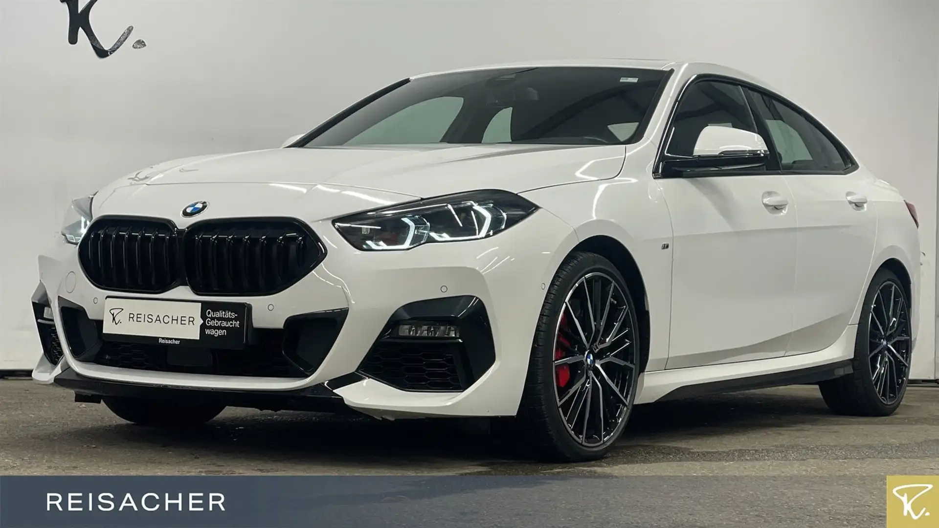 BMW 220i A xDrive Gran Coupé M-Sport,Pano,Autom Weiß - 1