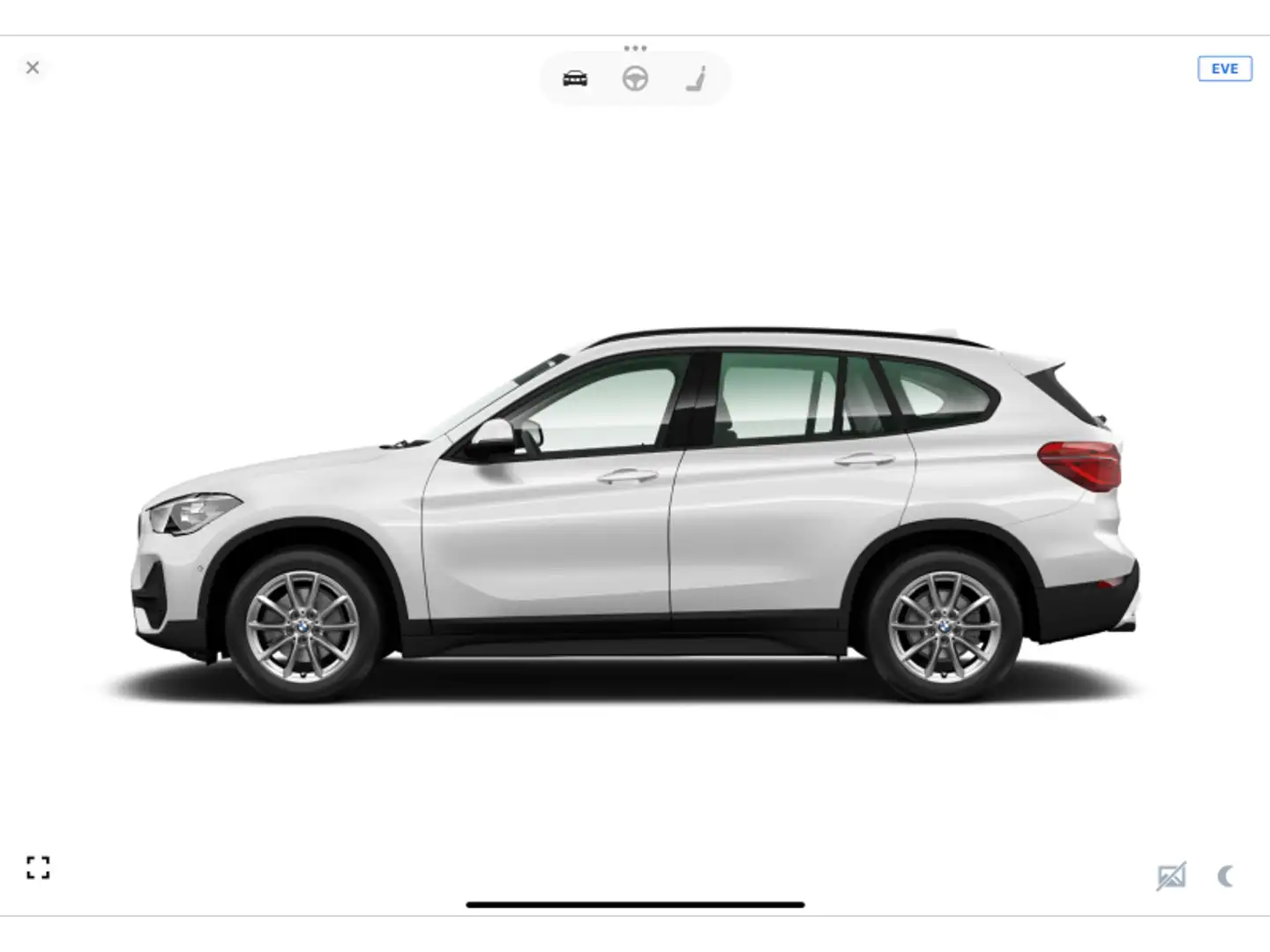 BMW X1 sDrive16d Blanc - 2