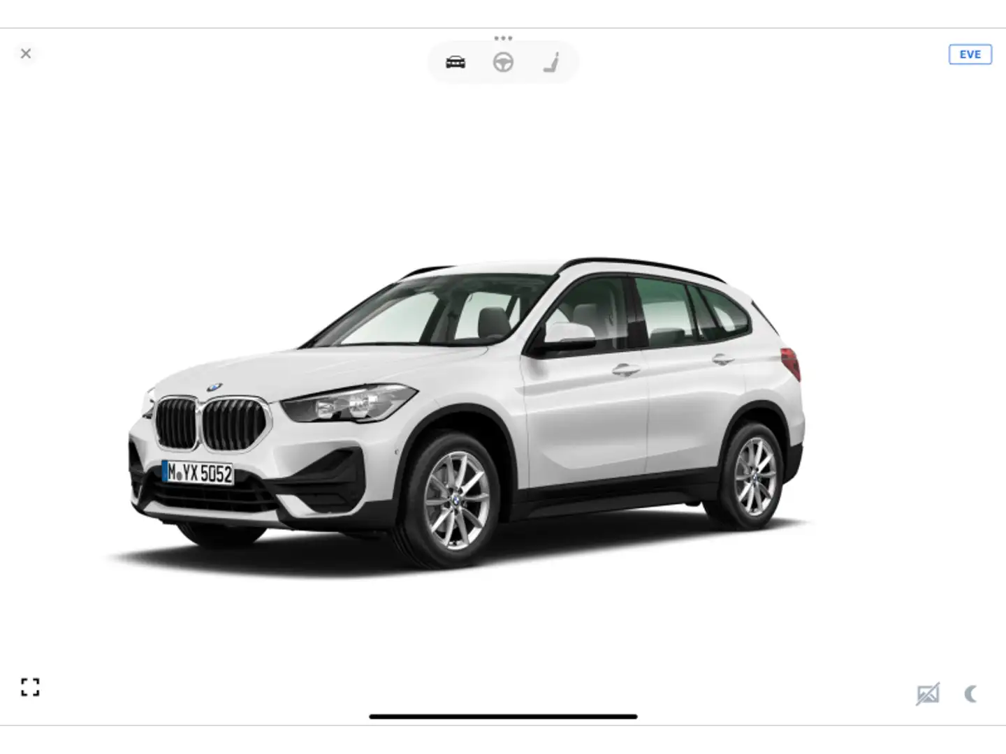 BMW X1 sDrive16d Blanc - 1