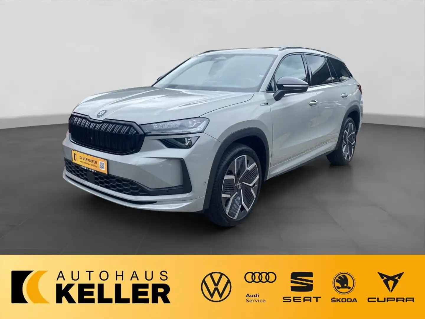 Skoda Kodiaq Sportline 2.0 TDI 4x4 DSG ACC/Area View/DCC/20"/Canton/AHK/Navi/Panorama/Standheizung Gris - 2