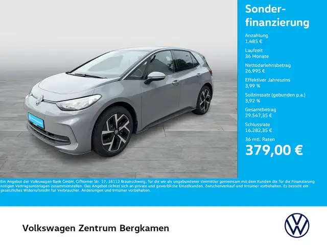 2024 Volkswagen Id.3 in Grey for sale