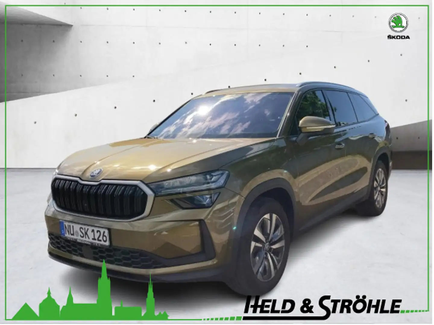 Skoda Kodiaq Selection 2.0 TDI DSG 4x4 AHK MATRIX CANT Braun - 1