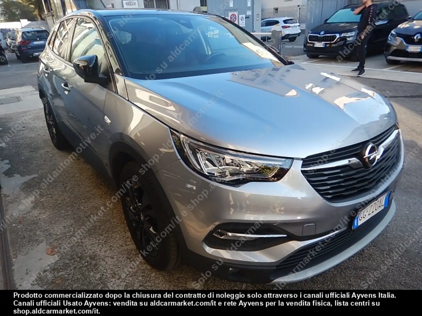 Opel Grandland X 1.6 PHEV Design Line Argent - 1