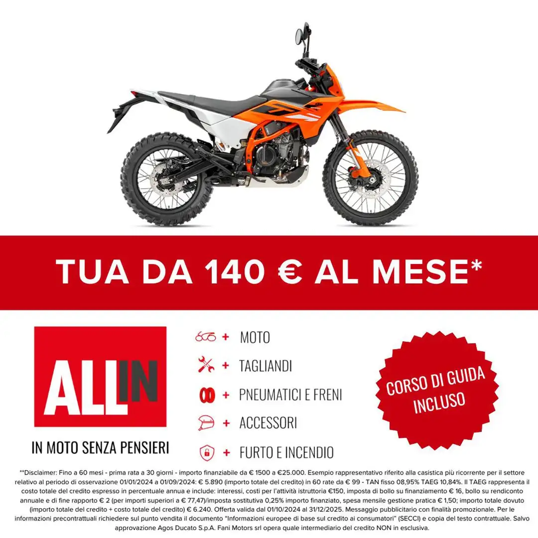 KTM 390 ENDURO R Arancione - 2