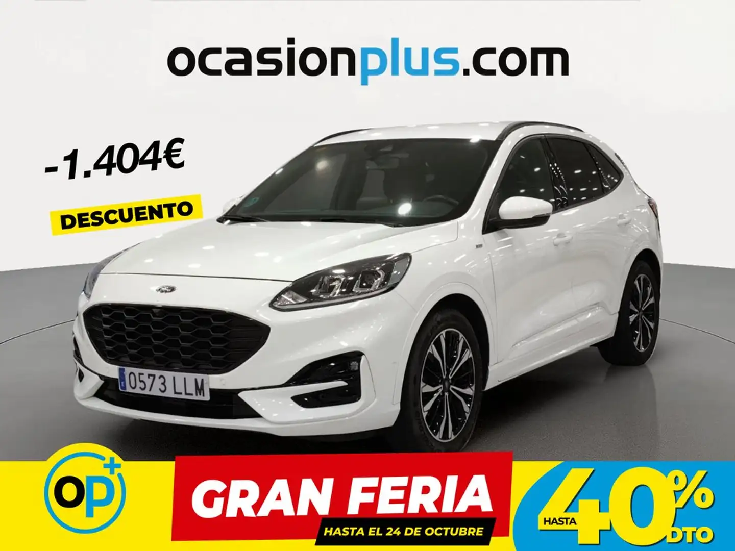 Ford Kuga 1.5 EcoBlue ST-Line FWD 120 Aut. Blanco - 1