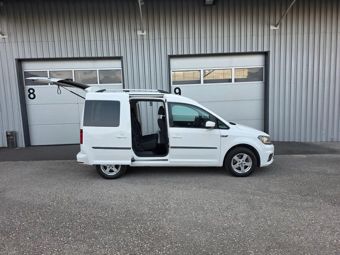 Volkswagen Caddy Weiß - 1