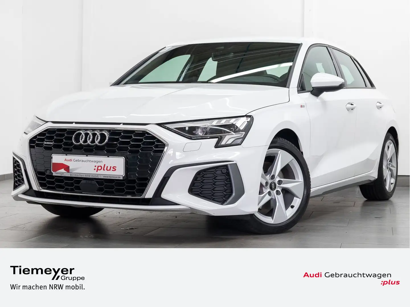 Audi A3 40 TDI Q S LINE LED LM 17 SITZHZG Weiß - 1