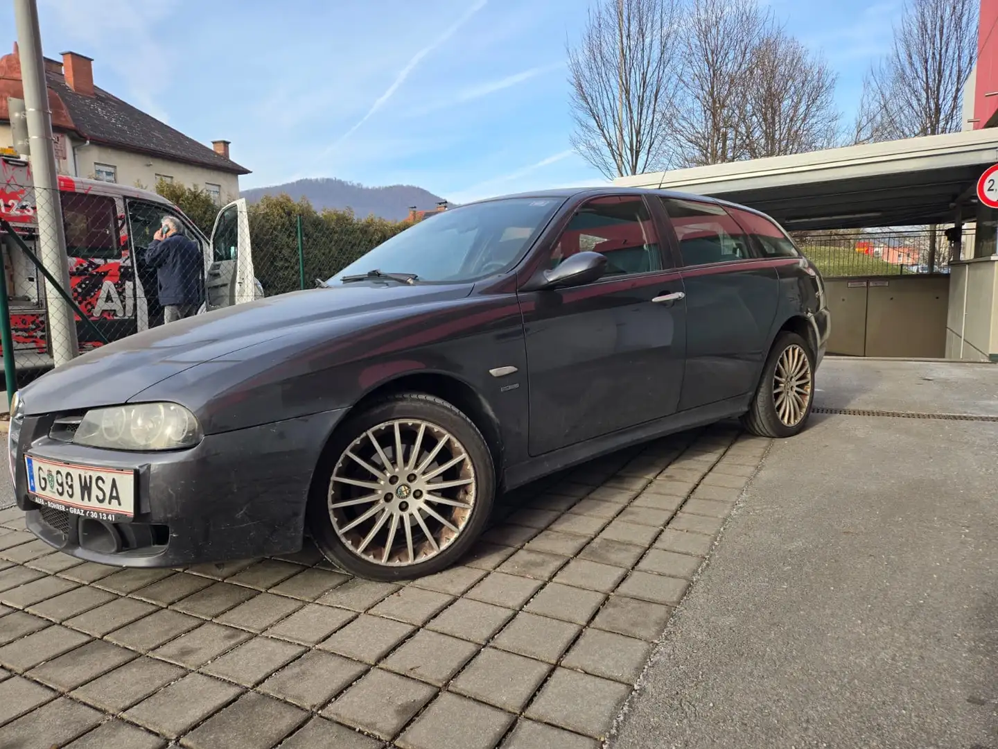 Alfa Romeo 156 Alfa 156 Crosswagon 1.9 JTD M-Jet Dis.Q4 Distincti Grau - 1