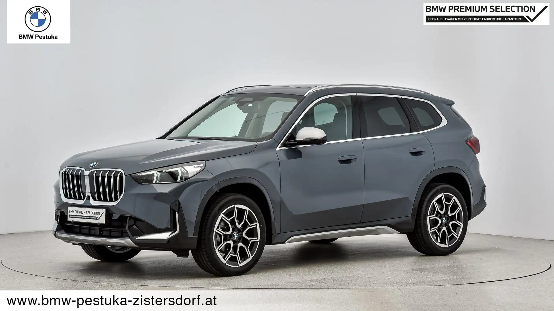 BMW X1 X1 sDrive18d Gris - 1