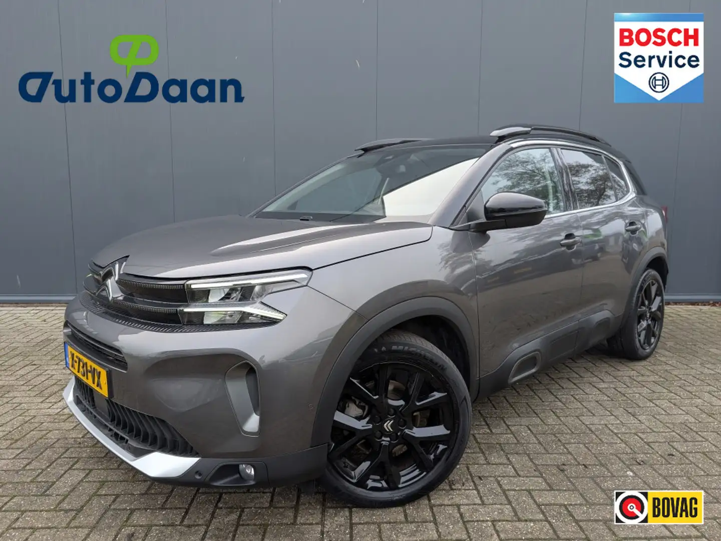 Citroen C5 Aircross 1.2 Hybrid 136 ë-Series | 100% Onderhouden | NAP Grijs - 1