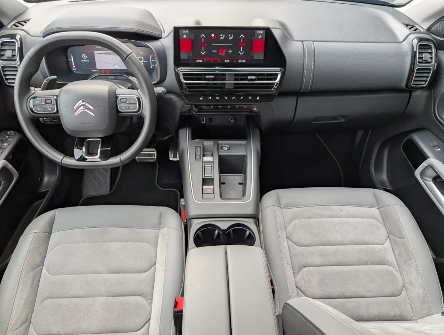 Citroen C5 Aircross 1.2 Hybrid 136 ë-Series | 100% Onderhouden | NAP Grijs - 2