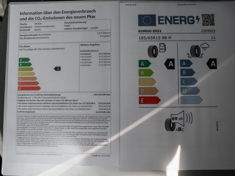 Skoda Fabia Selection 1.0 TSI Kam. Navi KeyLess KlimaA — photo 11