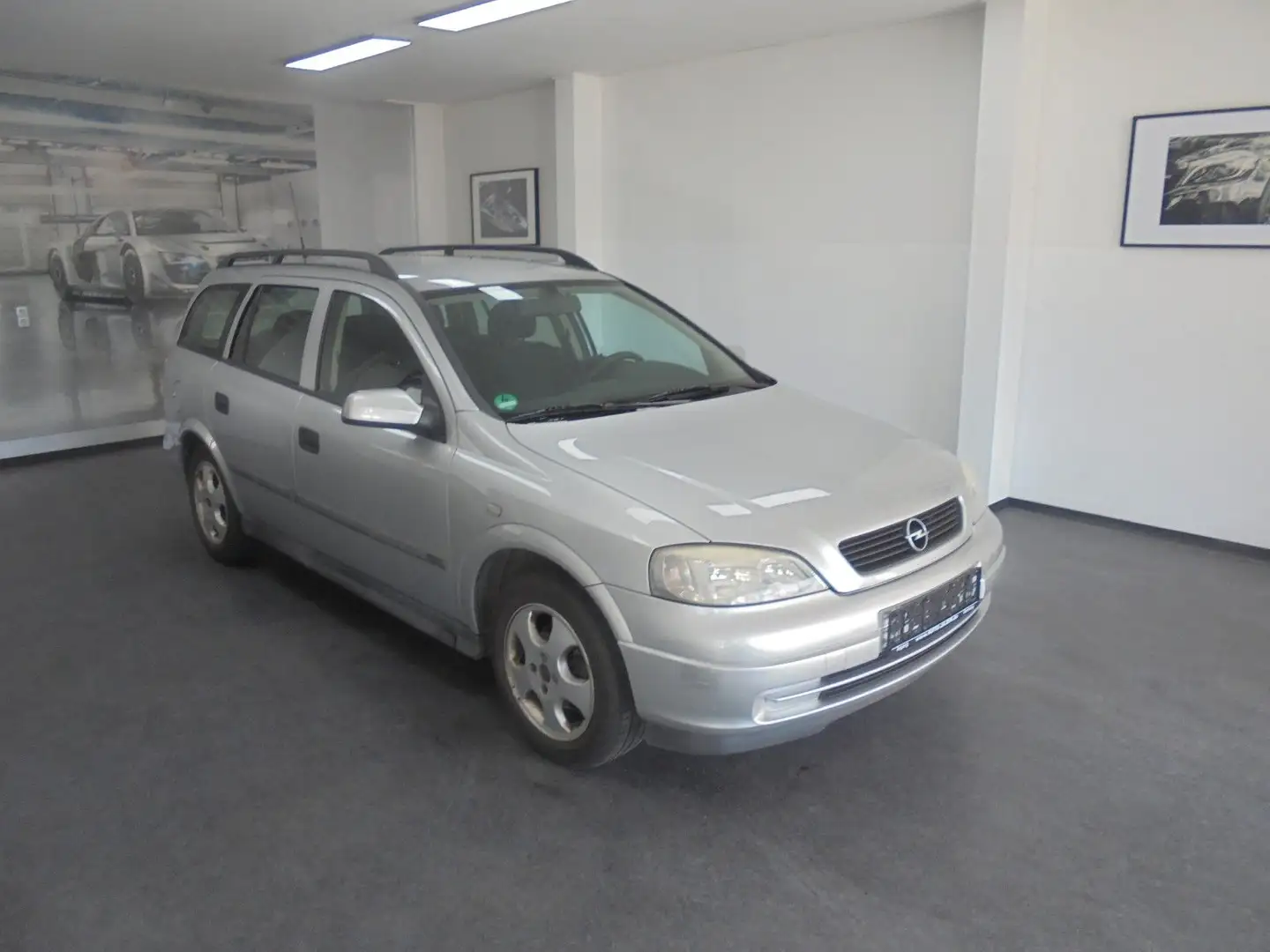 Opel Astra 1.6  Edition 2000 Klima WR+SR TÜV 05/2025 Srebrny - 2